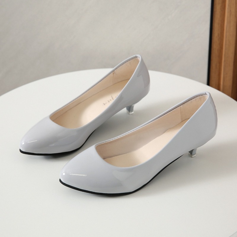 Women'S Shoes Professional - Sepatu wanita hak sedang ukuran besar