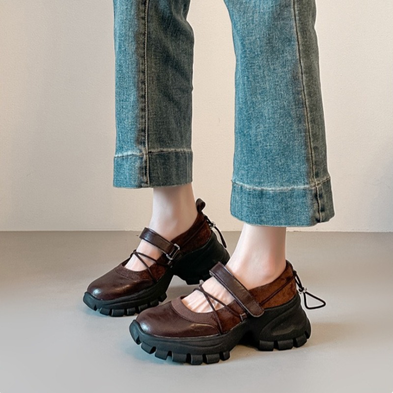 Women Shoes Sale - Sepatu Mary Jane Balet Retro Baru