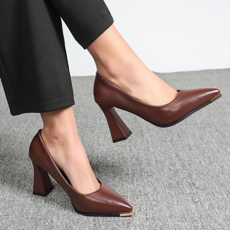 Women'S Shoes Professional - Sepatu Hak Tinggi Wanita Model Slip-On