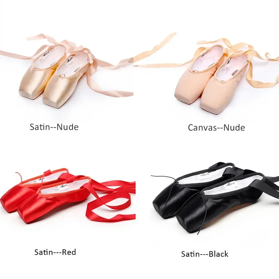 Women'S Xc Shoes - Sepatu Balet Profesional TIEJIAN Kanvas Satin