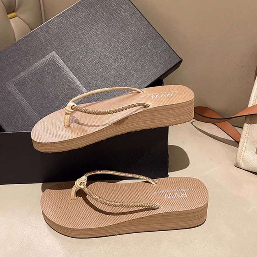 Sandal Jepit Kristal PVC Modis - Women Shoes Waterproof ulasan dan harga
