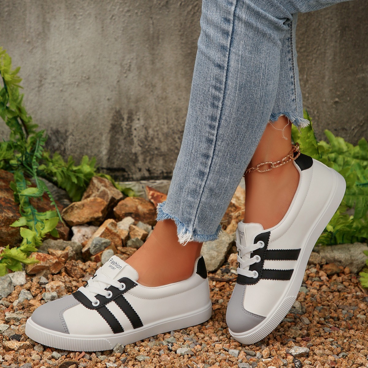 Sepatu Sneakers Wanita Gaya Ko - Women Shoes Sale ulasan dan harga