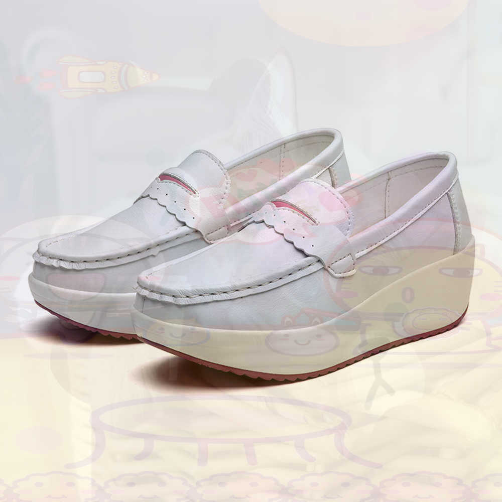 Plataform Sepatu Kets Merah Mu - Women Shoes Made In Italy ulasan dan harga