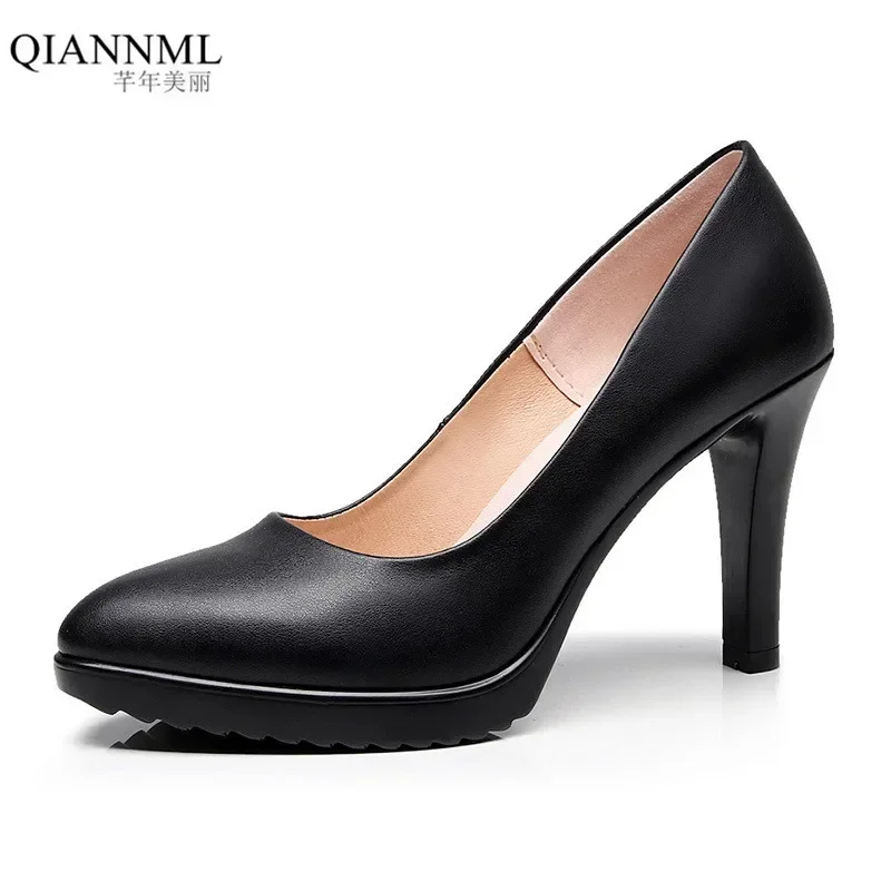 8Cm Ukuran Kecil 32-43 Sepatu  - Court Heel Pointed ulasan dan harga