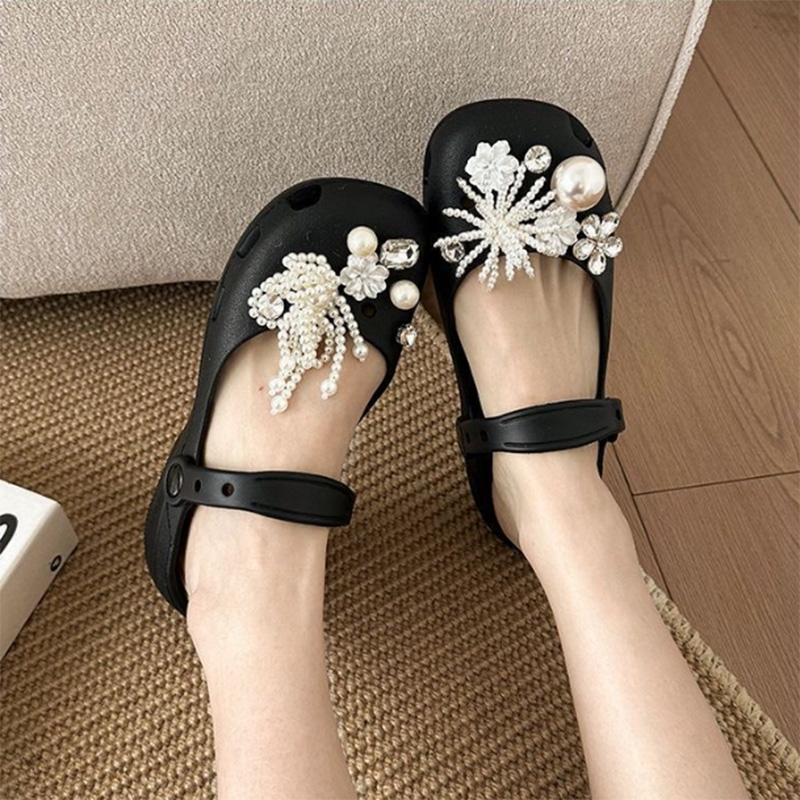 Sepatu Balet Berpita Mutiara E - Women Shoes Japanese Brand ulasan dan harga