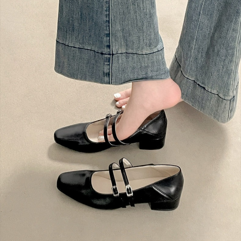 Sepatu Mary Jane Wanita Hak Re - Women Shoes Size ulasan dan harga