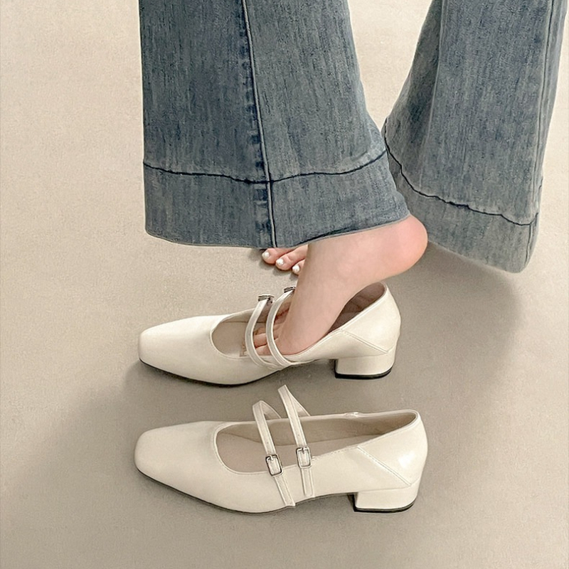 Sepatu Mary Jane Wanita Hak Re - Women Shoes Size ulasan dan harga