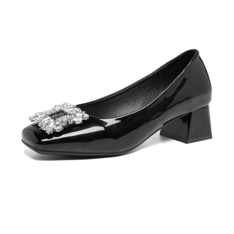 Sepatu Wanita Hak Kitten Kulit - Women'S Shoes Professional ulasan dan harga