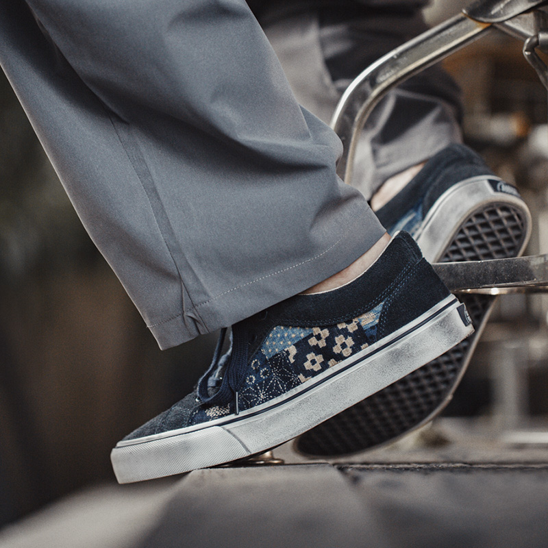 Maden sepatu kanvas cetak Retr - Women Shoes Japanese Brand ulasan dan harga