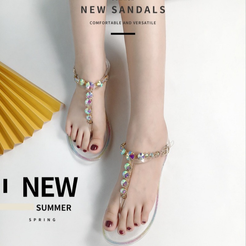Ukuran 36-42 Sandal Jelly T-Ti - Jelly Sandal Women ulasan dan harga