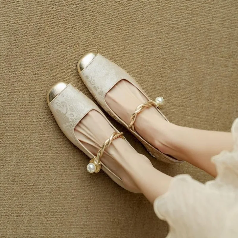 Sepatu Mary Jane Ujung Persegi - Women Shoes Japanese Brand ulasan dan harga